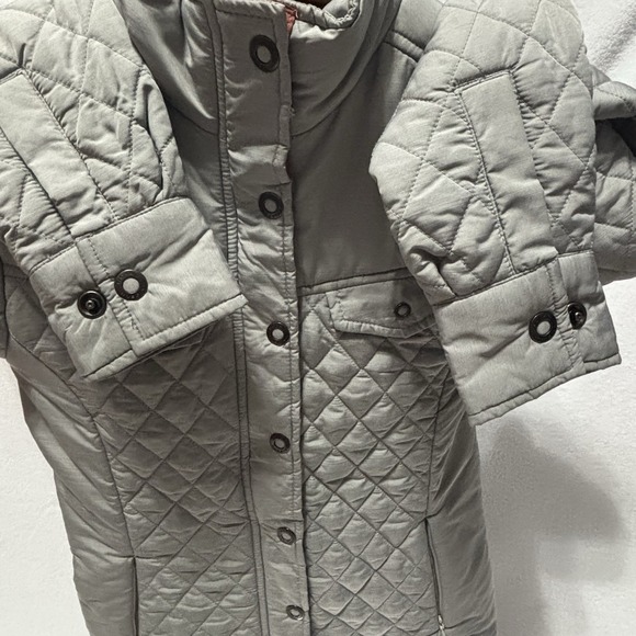 Royal Robbins Quilted Jacket Women's Gray Snap Zip Lightweight Insulated Size S - Picture 6 of 14